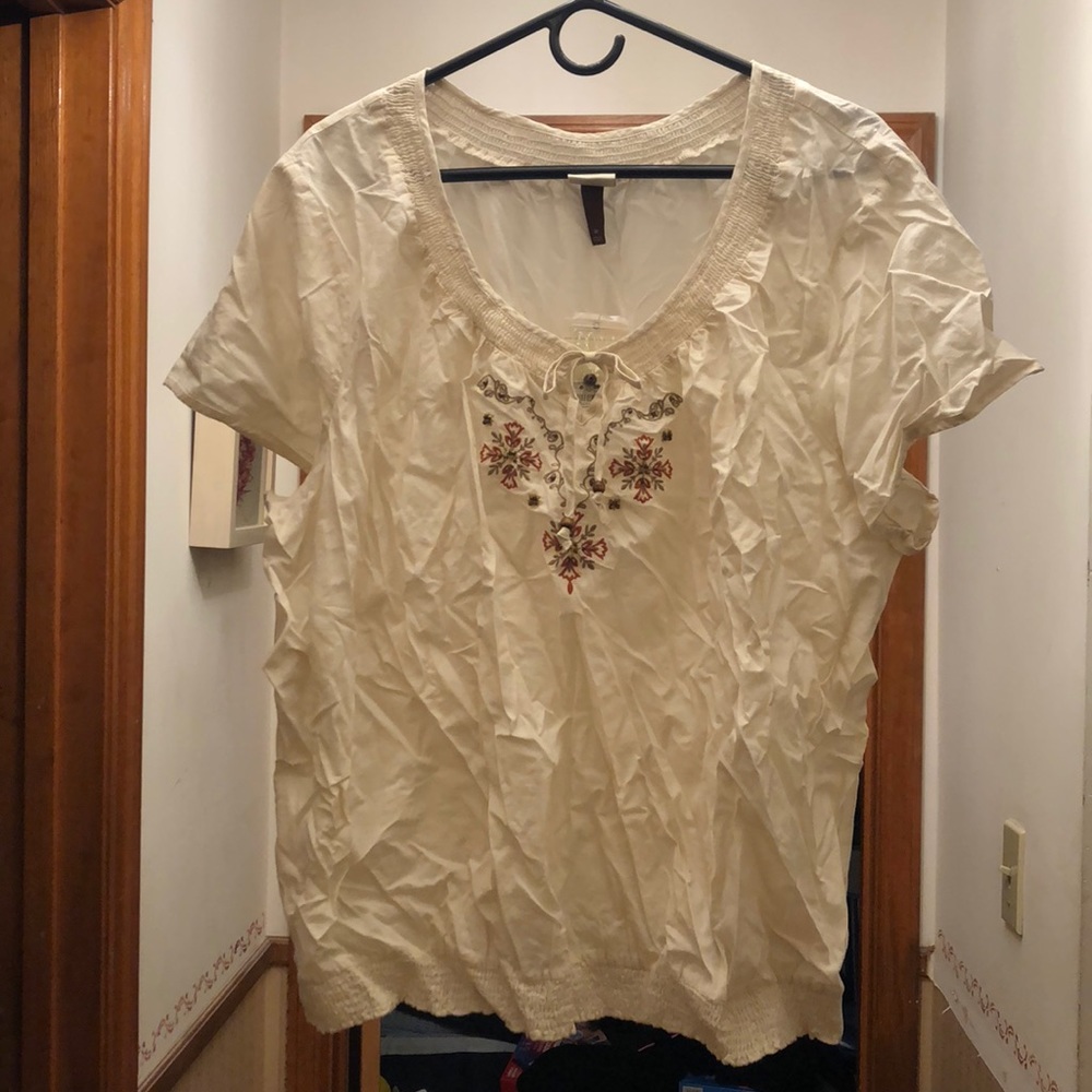 Sonoma 3x NWT peasant top